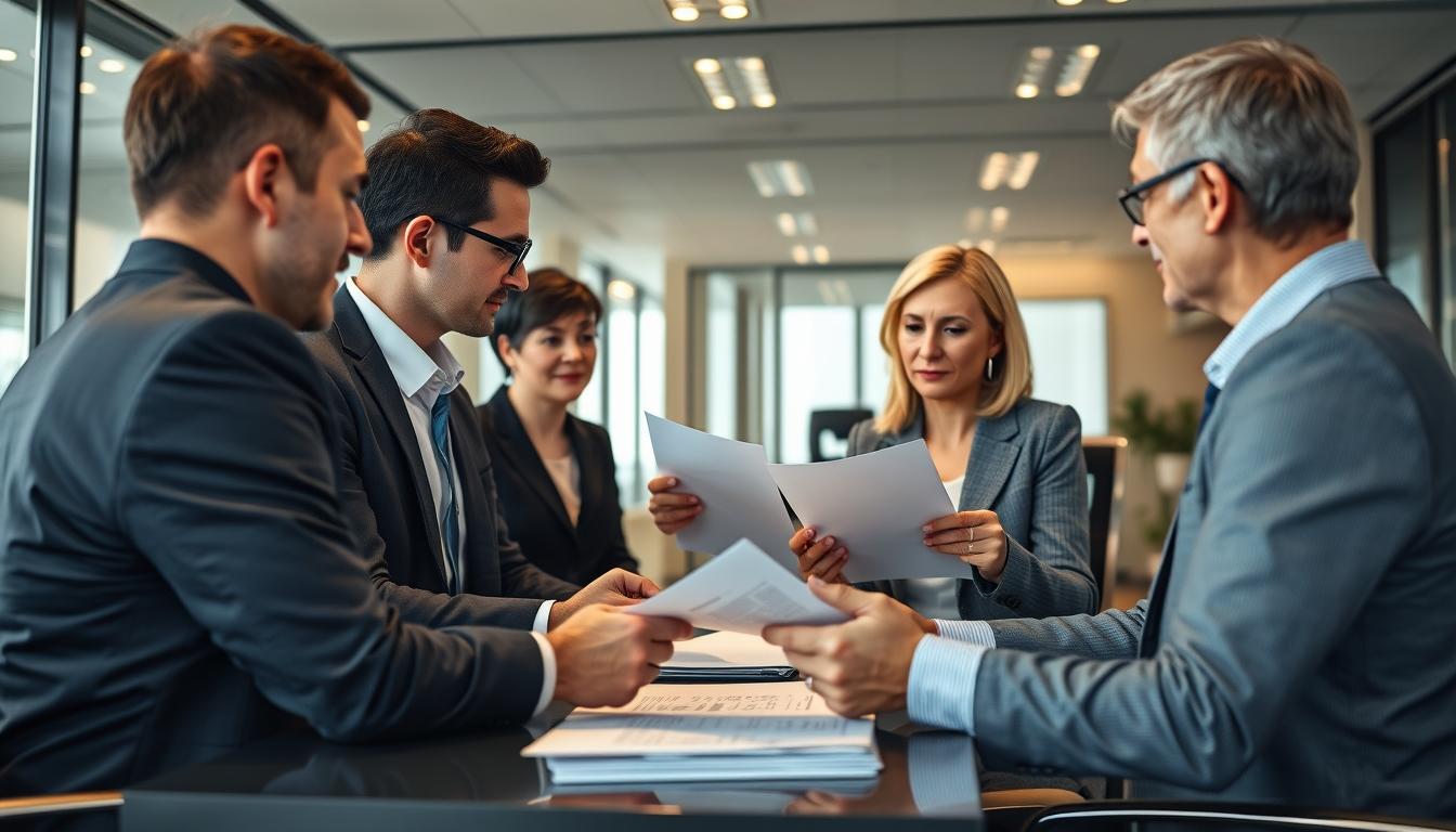 Property settlement documents and transfer review